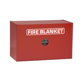 Drop Type Surface Mount Fire Blanket Cabinet [10 x 16 x 8 Inch]