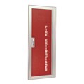 Frameless Acrylic Door Cabinets for up to 20 Lbs ABC Fire Extinguisher [36 H x 12 W inches]