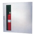 Occult Cabinet for Rack with 100 Ft Fire Hose and Extinguisher [32 H x 32 W inches]