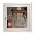 Cabinet for Rack with 100 Ft Fire Hose and Extinguisher [30 H x 30 W inches]