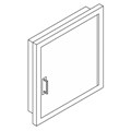 Gemini Acrylic Door for Hose or Valve Cabinet