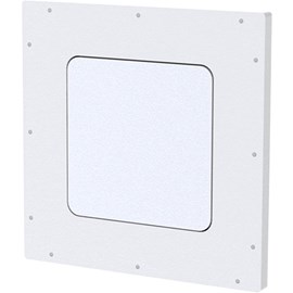 12" Square Door Gypsum Fiberglass Panel-Frame