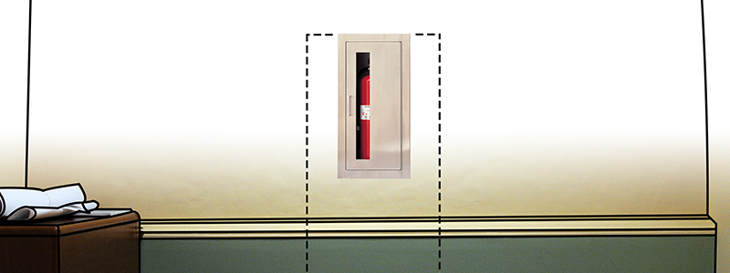 Ada Fire Extinguisher Cabinet Mounting