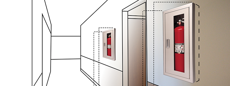 Ada Fire Extinguisher Cabinet Mounting